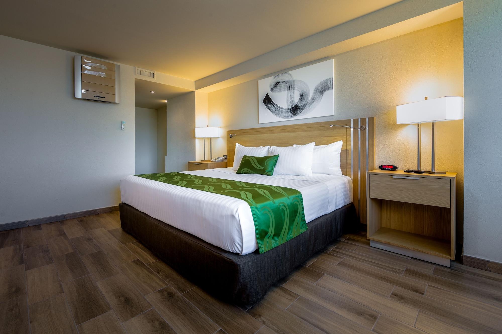La Joya Pachuca Hotell Eksteriør bilde A room at the hotel