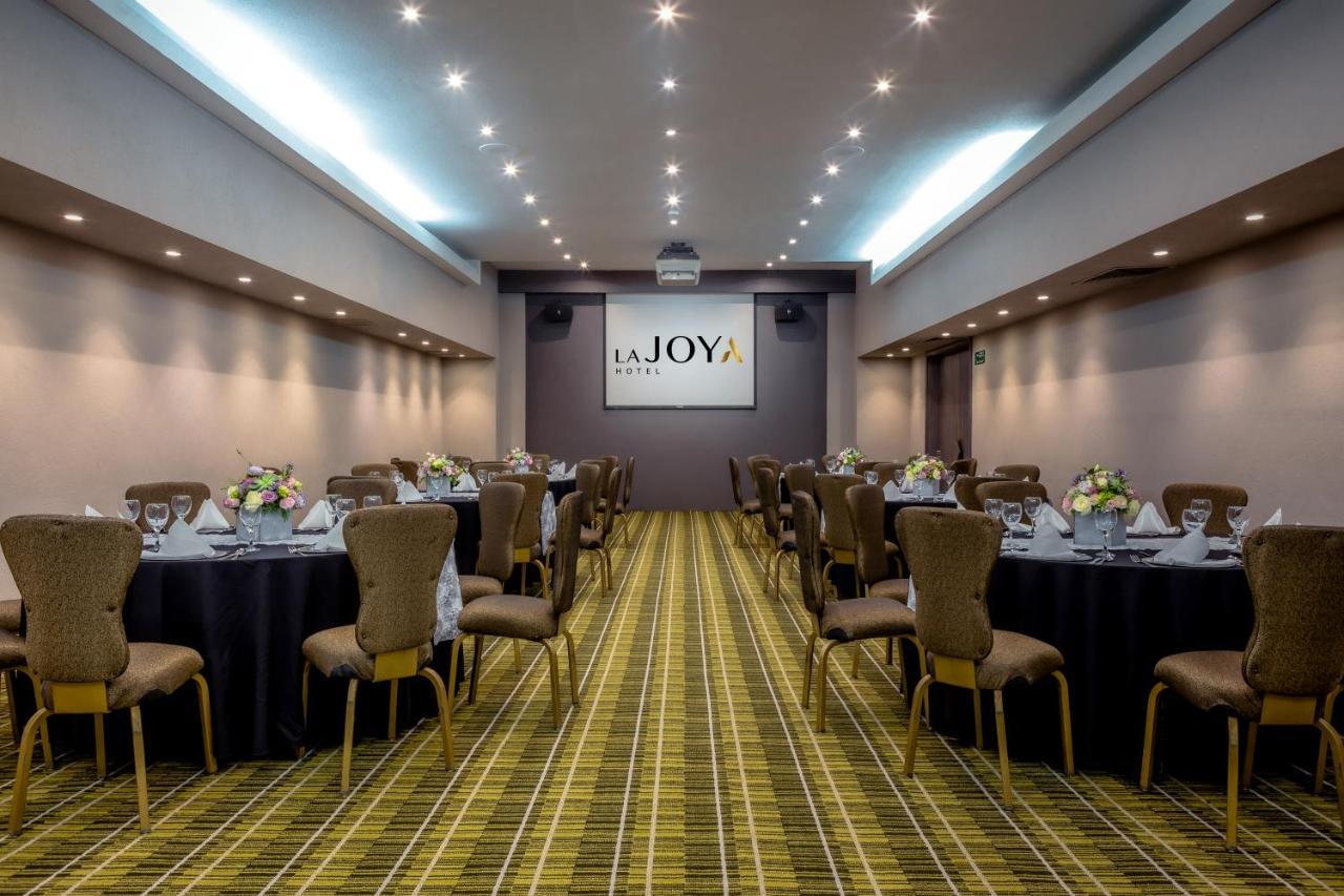 La Joya Pachuca Hotell Eksteriør bilde The ballroom