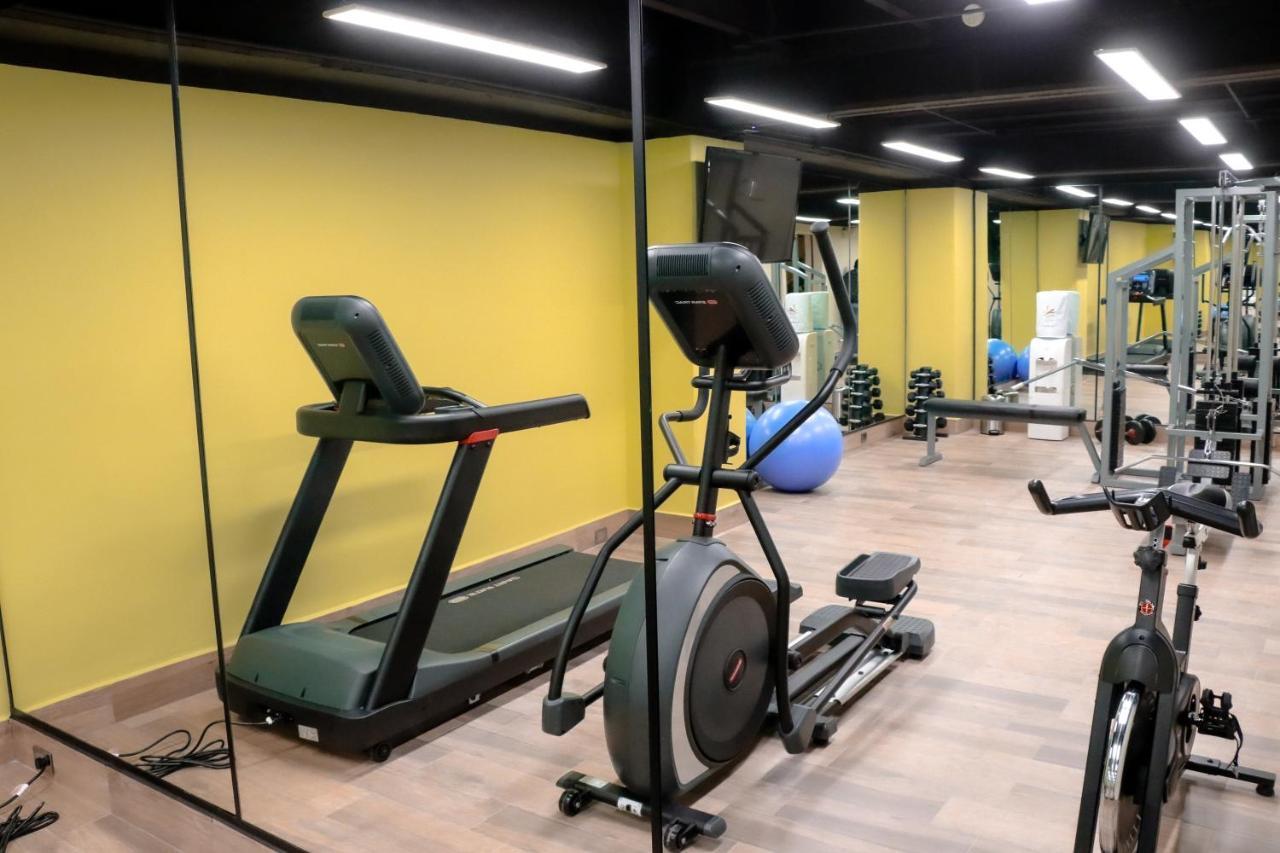 La Joya Pachuca Hotell Eksteriør bilde A gym in a hotel