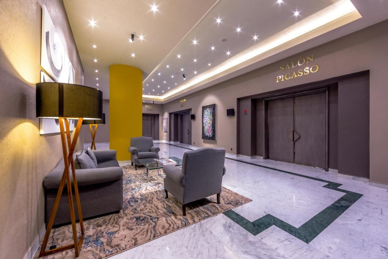 La Joya Pachuca Hotell Eksteriør bilde The lobby of the hotel