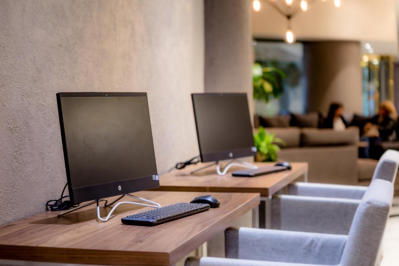 La Joya Pachuca Hotell Eksteriør bilde Business Center