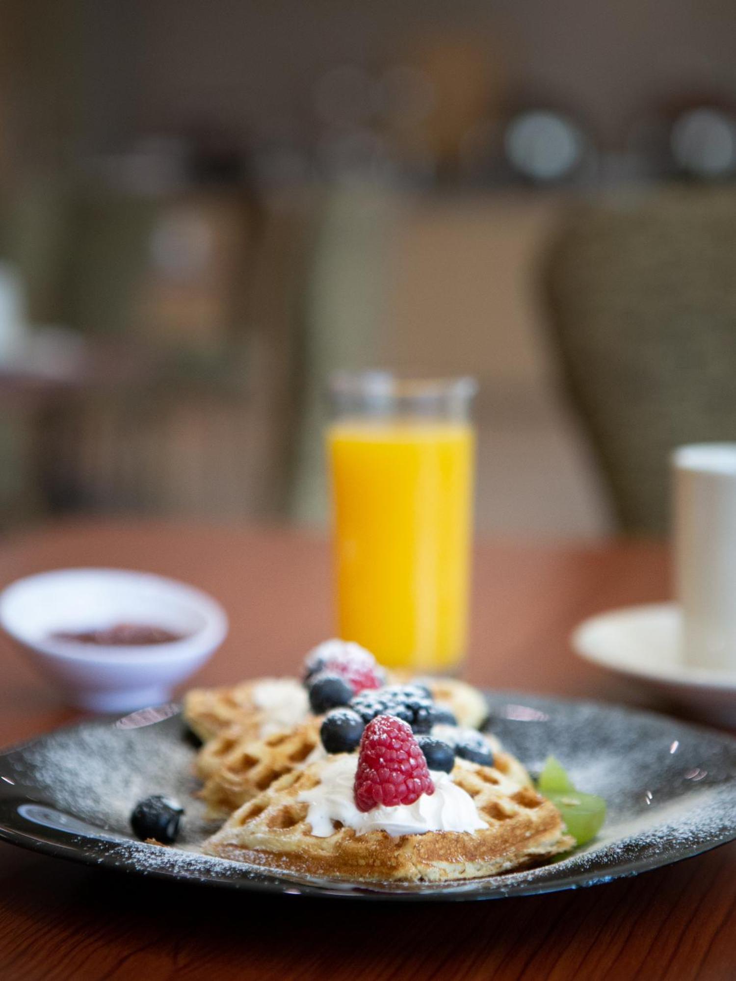 La Joya Pachuca Hotell Eksteriør bilde Orange juice