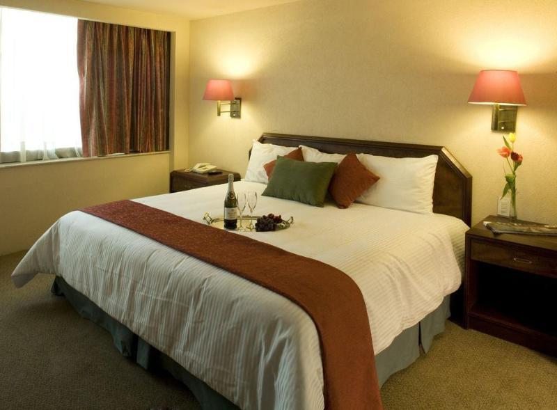 La Joya Pachuca Hotell Eksteriør bilde A bedroom at the hotel